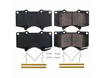 PowerStop Z17 Evolution Plus Clean Ride Ceramic Brake Pads; Front Pair (05-23 6-Lug Tacoma)