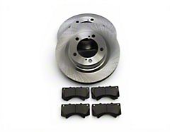 PowerStop OE Replacement 5-Lug Brake Rotor and Pad Kit; Front (07-21 Tundra)