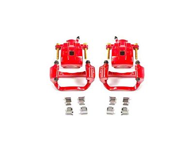 PowerStop Performance Rear Brake Calipers; Red (07-15 Tundra)