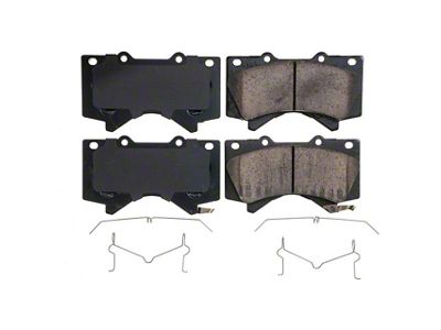 PowerStop Z17 Evolution Plus Clean Ride Ceramic Brake Pads; Front Pair (07-21 Tundra)