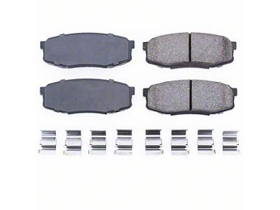 PowerStop Z17 Evolution Plus Clean Ride Ceramic Brake Pads; Rear Pair (07-21 Tundra)