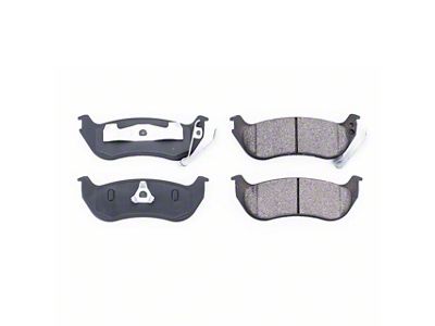 PowerStop Z16 Evolution Clean Ride Ceramic Brake Pads; Rear Pair (03-06 Jeep Wrangler TJ w/ Rear Disc Brakes)