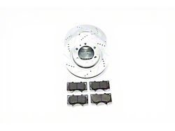 PowerStop Z36 Extreme Truck and Tow 6-Lug Brake Rotor and Pad Kit; Front (05-23 Tacoma)