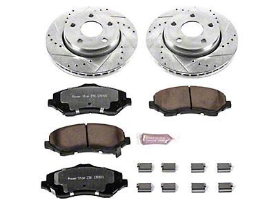 Power Stop Autospecialty Brake Kit Front & Rear Jeep Wrangler 2007-2017