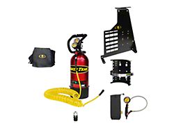 Power Tank 10 lb. 2-Door Bronco Edition Power Tank System; Candy Red (21-25 Bronco 2-Door)