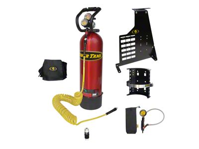 Power Tank 15 lb. 2-Door Bronco Edition Power Tank System; Candy Red (21-25 Bronco 2-Door)
