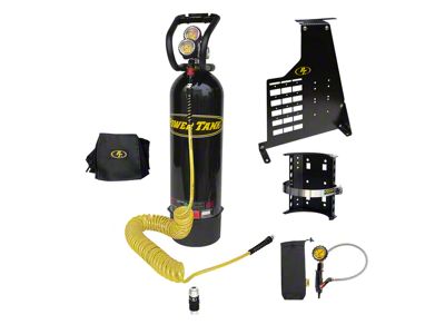 Power Tank 15 lb. 2-Door Bronco Edition Power Tank System; Gloss Black (21-25 Bronco 2-Door)