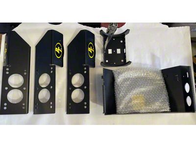 Power Tank Sports Bar Mount; Passenger Side (18-25 Jeep Wrangler JL 4-Door)