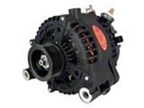 Powermaster Alternator with 6-Groove Pulley; 250 Amp; Black (12-25 3.6L Jeep Wrangler JK & JL)