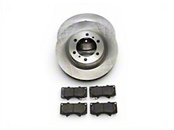 PowerStop OE Replacement 6-Lug Brake Rotor and Pad Kit; Front (10-24 4Runner)