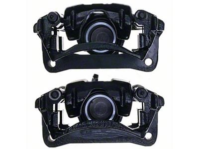 PowerStop Performance Rear Brake Calipers; Black (10-24 4Runner)