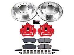 PowerStop Z23 Evolution Sport 6-Lug Brake Rotor, Pad and Caliper Kit; Rear (03-09 4Runner)