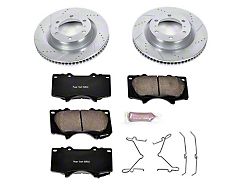 PowerStop Z23 Evolution Sport 6-Lug Brake Rotor and Pad Kit; Front (10-24 4Runner)