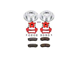 PowerStop Z36 Extreme Truck and Tow 6-Lug Brake Rotor, Pad and Caliper Kit; Rear (10-24 4Runner)
