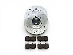 PowerStop Z36 Extreme Truck and Tow 6-Lug Brake Rotor and Pad Kit; Front (10-24 4Runner)