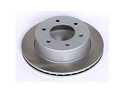 PowerStop Semi-Coated Vented 6-Lug Rotor; Rear (21-25 Bronco, Excluding Raptor)