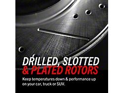 PowerStop Evolution Cross-Drilled and Slotted 5-Lug Rotors; Front Pair (21-25 Bronco Sport)