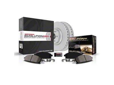 PowerStop Z17 Evolution Plus 5-Lug Brake Rotor and Pad Kit; Rear (21-25 Bronco Sport)