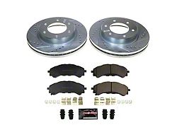 PowerStop Z23 Evolution Sport 6-Lug Brake Rotor and Pad Kit; Front (21-25 Bronco, Excluding Raptor)