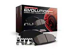 PowerStop Z23 Evolution Sport Carbon-Fiber Ceramic Brake Pads; Rear Pair (21-25 Bronco, Excluding Raptor)