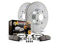 PowerStop Z36 Extreme Truck and Tow 6-Lug Brake Rotor and Pad Kit; Front (21-25 Bronco, Excluding Raptor)