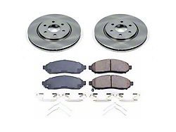 PowerStop OE Replacement 6-Lug Brake Rotor and Pad Kit; Front (16-25 V6 Frontier)