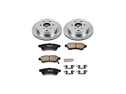 PowerStop OE Replacement 6-Lug Brake Rotor and Pad Kit; Rear (05-26 Frontier)