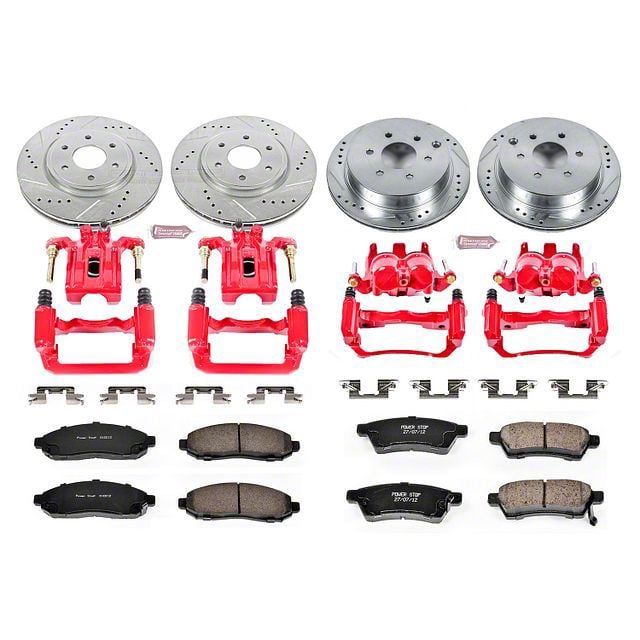 PowerStop Z23 Evo Sport Front & Rear Brake Kit Nissan Frontier 05-18 (KC4062) main image 0
