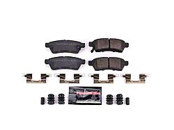 PowerStop Z23 Evolution Sport Carbon-Fiber Ceramic Brake Pads; Rear Pair (05-25 Frontier)
