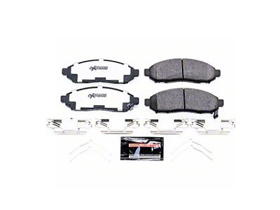 PowerStop Z36 Extreme Truck and Tow Carbon-Fiber Ceramic Brake Pads; Front Pair (16-25 Frontier)