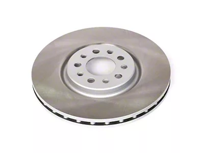 PowerStop Semi-Coated Brake Rotor and Pad Kit; Front (14-23 Jeep Cherokee KL)