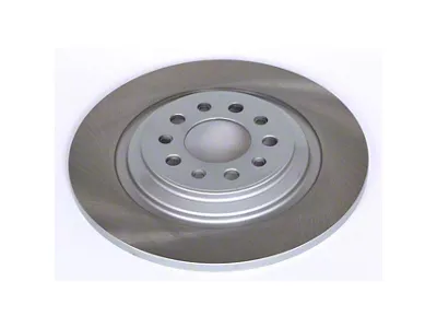 PowerStop Semi-Coated Brake Rotor and Pad Kit; Rear (14-23 Jeep Cherokee KL w/ Dual Piston Front Calipers)
