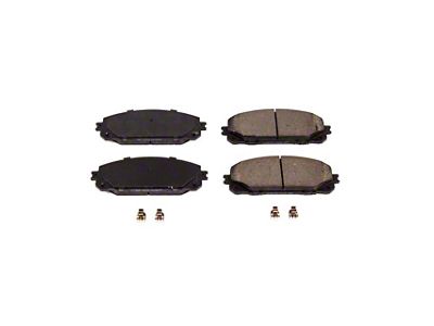 PowerStop Z16 Evolution Clean Ride Ceramic Brake Pads; Front Pair (17-23 Jeep Cherokee KL w/ Dual Piston Front Calipers)