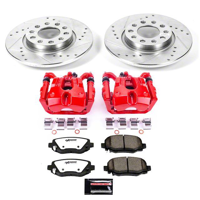 PowerStop Jeep Cherokee Z36 Extreme Truck and Tow Brake Rotor, Pad and
