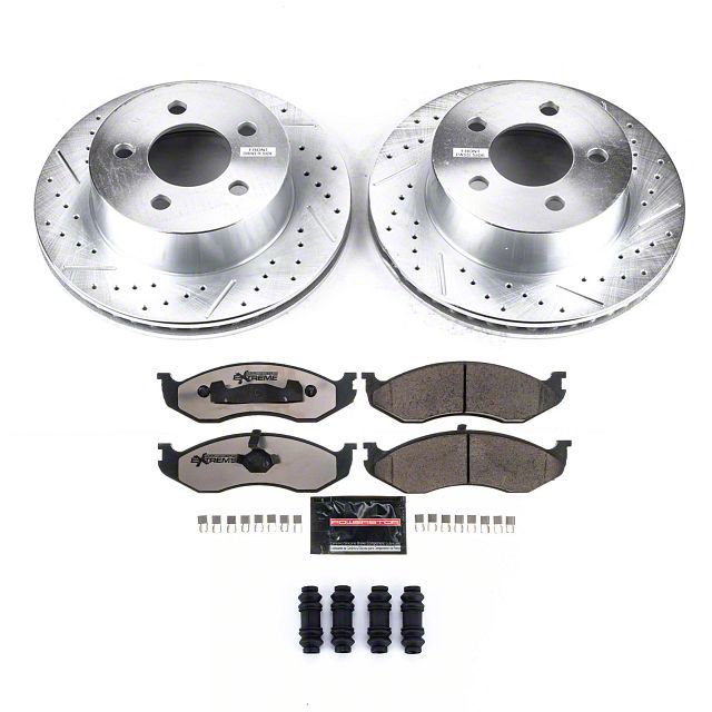 PowerStop Jeep Cherokee Z36 Extreme Truck and Tow Brake Rotor and Pad