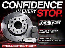 PowerStop Z36 Extreme Truck and Tow Brake Rotor and Pad Kit; Front and Rear (20-26 Jeep Gladiator JT)