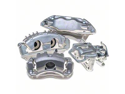 Power Stop S5528 Autospecialty OE Replacement Front Driver & Passenger Brake Caliper for 14-18 Jeep Cherokee KL with Single Piston Front Calipers