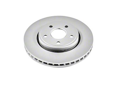 PowerStop Evolution Coated Rotor; Front (11-21 Jeep Grand Cherokee WK2 w/ Solid Rear Rotors, Excluding SRT, SRT8 & Trackhawk)