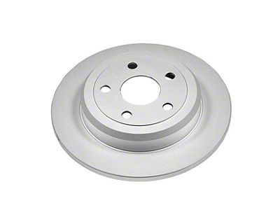 PowerStop Evolution Coated Rotor; Rear (11-21 Jeep Grand Cherokee WK2 w/ Solid Rear Rotors, Excluding SRT, SRT8 & Trackhawk)