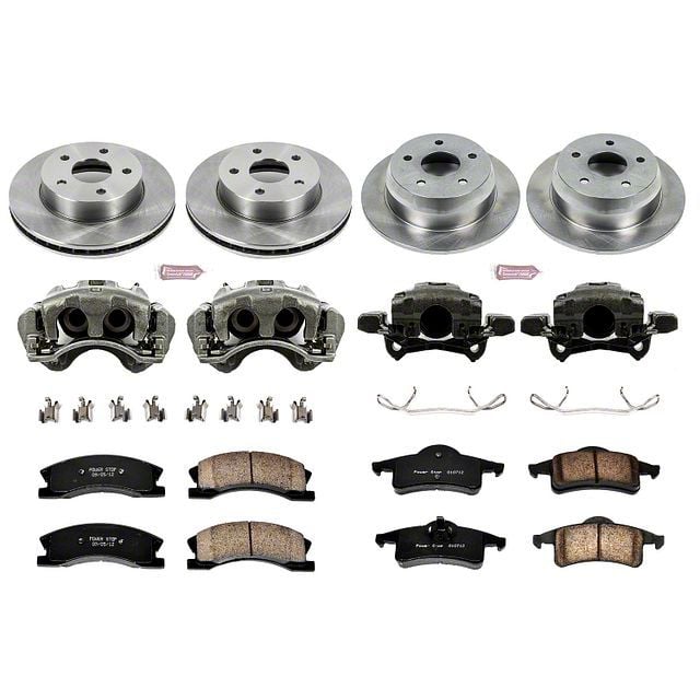 PowerStop Jeep Grand Cherokee OE Replacement Brake Rotor, Pad and