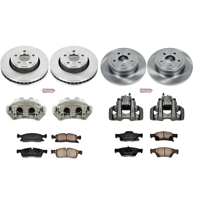 PowerStop Rotor Kit | 2014–2022 Jeep Cherokee (SC6538) main image 0