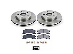 PowerStop OE Replacement Brake Rotor and Pad Kit; Front (99-02 Jeep Grand Cherokee WJ w/ Akebono Calipers; 03-04 Jeep Grand Cherokee WJ)
