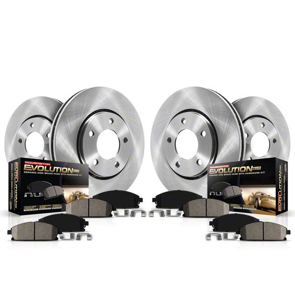 PowerStop Jeep Grand Cherokee OE Replacement Brake Rotor and Pad Kit