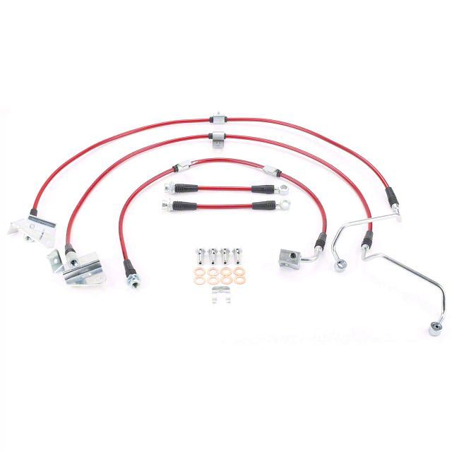 PowerStop Jeep Grand Cherokee Stainless Steel Braided Brake Hoses