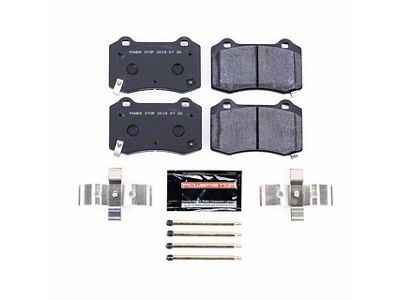 PowerStop Track Day Carbon-Fiber Metallic Brake Pads; Rear Pair (06-17 Jeep Grand Cherokee WK & WK2 SRT, SRT8)