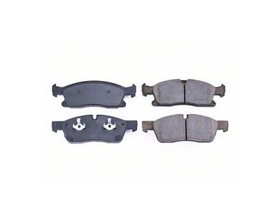 PowerStop Z16 Evolution Clean Ride Ceramic Brake Pads; Front Pair (13-15 Jeep Grand Cherokee WK2 w/ Vented Rear Rotors, Excluding SRT & SRT8)