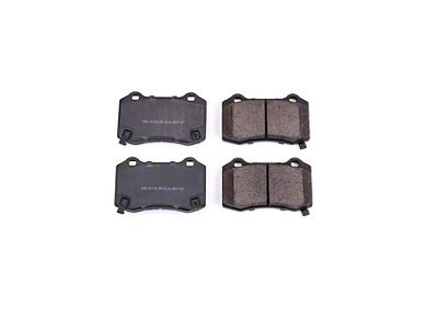 PowerStop Z16 Evolution Clean Ride Ceramic Brake Pads; Rear Pair (06-17 Jeep Grand Cherokee WK & WK2 SRT, SRT8)