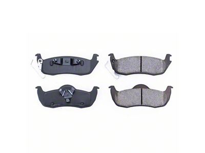 PowerStop Z16 Evolution Clean Ride Ceramic Brake Pads; Rear Pair (05-10 Jeep Grand Cherokee WK, Excluding SRT8)