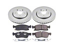 PowerStop Z17 Evolution Plus Brake Rotor and Pad Kit; Front (17-21 Jeep Grand Cherokee WK2 w/ Solid Rear Rotors, Excluding SRT & Trackhawk)