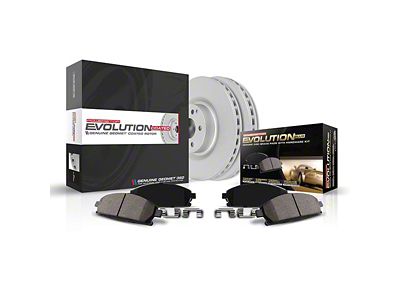 PowerStop Z17 Evolution Plus Brake Rotor and Pad Kit; Rear (22-26 Jeep Grand Cherokee WL w/ BR2 Brake Code)